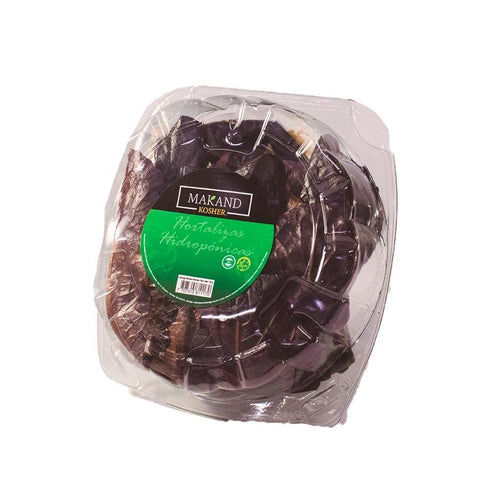 LECHUGA ROMANA MORADA PET 90G KOSHER